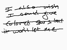 Drawn comment by pluto