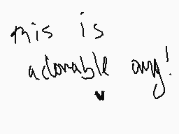 Drawn comment by pluto