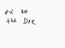 Drawn comment by pluto