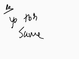 Drawn comment by pluto