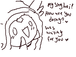 Drawn comment by ☆NoaruStar
"my Shy bai! How are you dosing? we're waiting for you!"