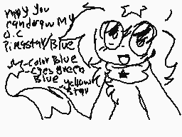 Drawn comment by ☆や!にä$T@r☆