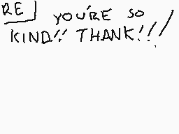 Drawn comment by sportacus