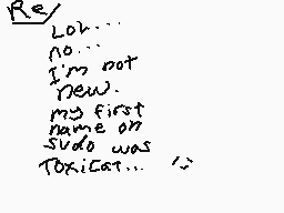 Drawn comment by Chinchico