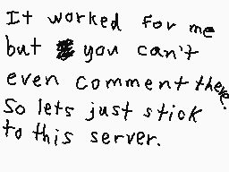 Drawn comment by ¢hri$