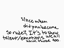 Drawn comment by J.Stardrgn