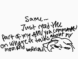 Drawn comment by J.Stardrgn