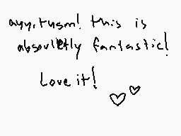 Drawn comment by Pow☆Block
"aww, yum! this is absolutely fantastic! Love it!"