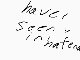 Drawn comment by ★0zz●★™
"have i seen u in hatena"