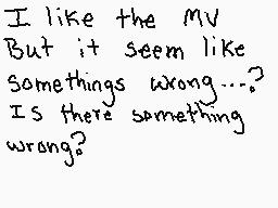 Drawn comment by MK♪