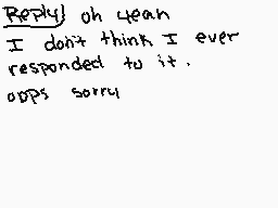 Drawn comment by ～Curious