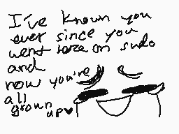 Drawn comment by Hugo♥