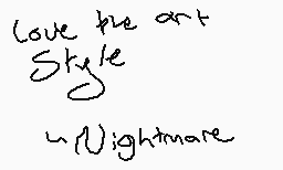 Drawn comment by Nightmare