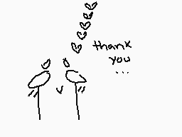 Drawn comment by ♥♥♥○W○
"thank you..."