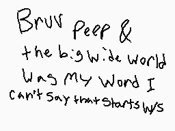 Drawn comment by Deeps