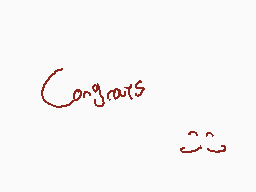 Drawn comment by Philsidian
"congrats"