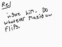 Drawn comment by Magicardo