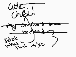 Drawn comment by Sashie