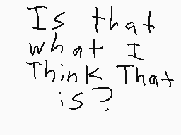 Drawn comment by Logan