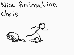 Drawn comment by #1BN
"Nice Animation Chris"
