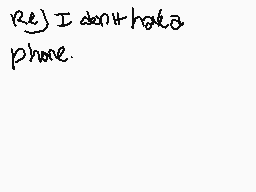 Drawn comment by bright