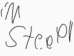 Drawn comment by J64
"M Steeply"