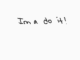 Drawn comment by Hannah