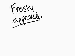 Ritad kommentar från Frosty