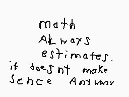 Drawn comment by ⓇixTheW♥lf