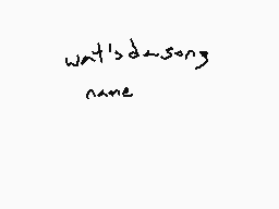 Drawn comment by ～Matt
"what's dousong name"