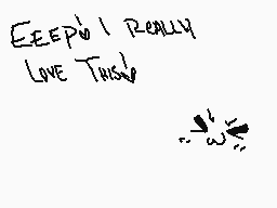 Drawn comment by Kirby_Meow
"EEEEEE! REALLY LOVE THIS!"