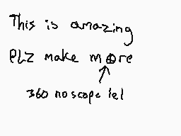 Drawn comment by Nicholas