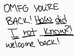 Drawn comment by Kandie♥Kat