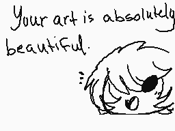 Drawn comment by DⓇeam☁