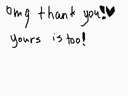 Drawn comment by DⓇeam☁