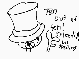 Drawn comment by MEOW