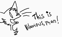 Drawn comment by MEOW