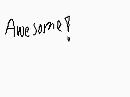 Drawn comment by Melissa