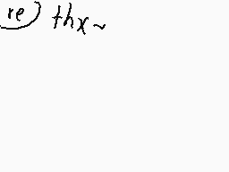 Drawn comment by Melissa