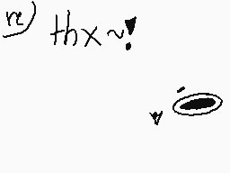 Drawn comment by Melissa
"thx!"