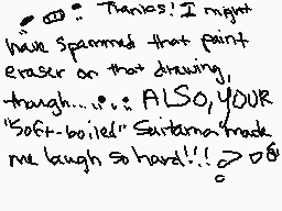 Drawn comment by Violet