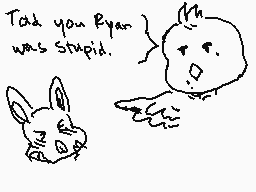 Drawn comment by Violet