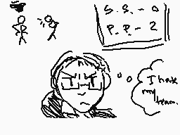 Drawn comment by Violet