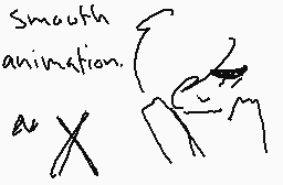 Drawn comment by X-MⒶS