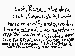 Drawn comment by X♥○_Chelle