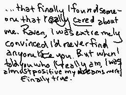 Drawn comment by X♥○_Chelle