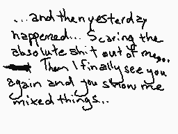 Drawn comment by X♥○_Chelle