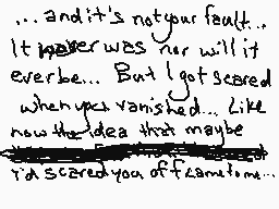 Drawn comment by X♥○_Chelle