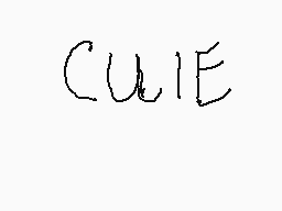 Drawn comment by Vault Kid
"CULE"