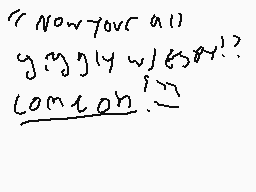 Drawn comment by T.G BlⒶstR